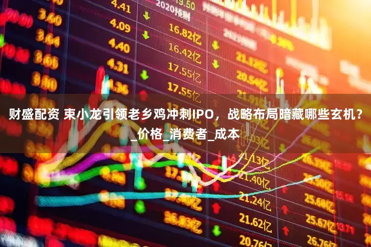 财盛配资 束小龙引领老乡鸡冲刺IPO，战略布局暗藏哪些玄机？_价格_消费者_成本
